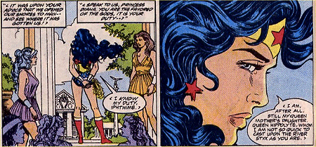 Wonder Woman ponders her next move...