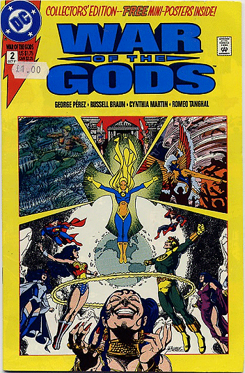 Cover of War Of The Gods #2