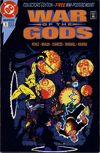 Cover of War Of The Gods #3