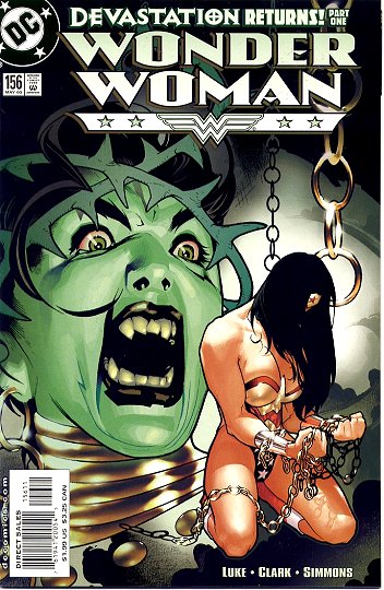 Cover of Wonder Woman #156