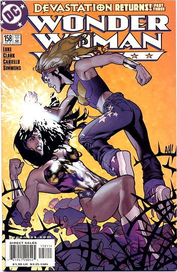 Cover of Wonder Woman #158