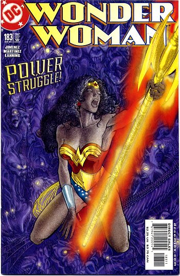 Cover of Wonder Woman #183