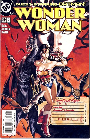 Cover of Wonder Woman #203