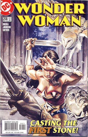 Cover of Wonder Woman #208