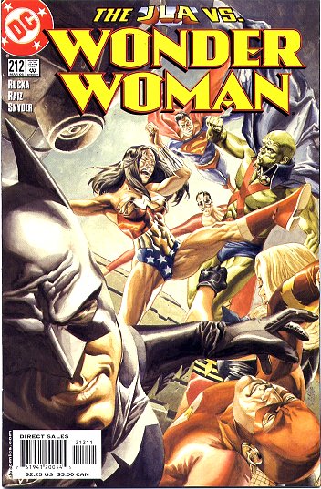 Cover of Wonder Woman #212