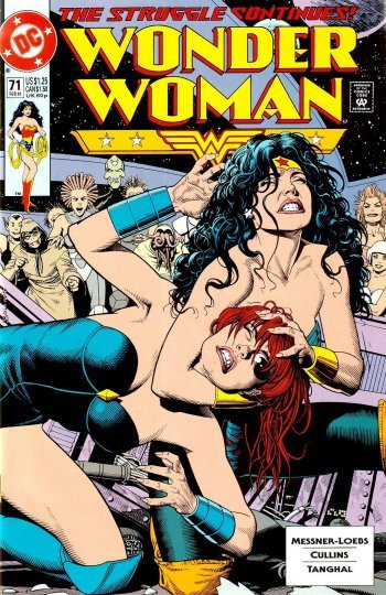 Cover of Wonder Woman (Volume Two) Issue 71