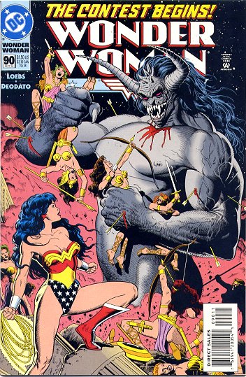 Cover of Wonder Woman #90