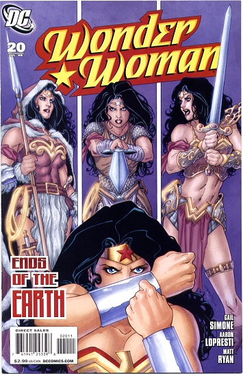 Cover of Wonder Woman (volume 3) #20
