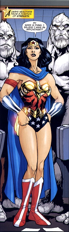 Wonder Woman makes an entrance!