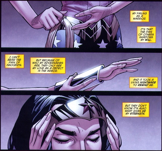 Wonder Woman prepares for battle!