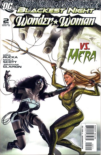 Cover of Wonder Woman: Blacnest Night #2