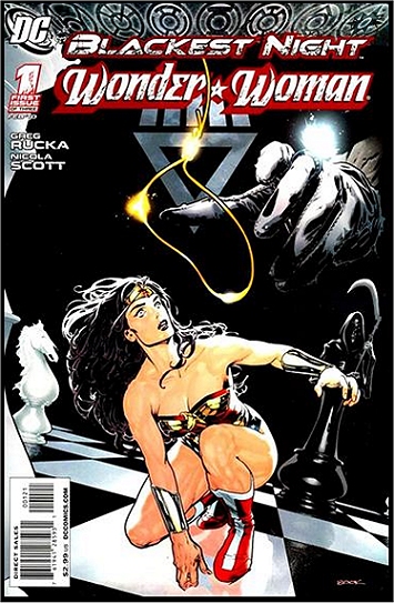 Wonder Woman: Blackest Night #1 (Alternate Cover)