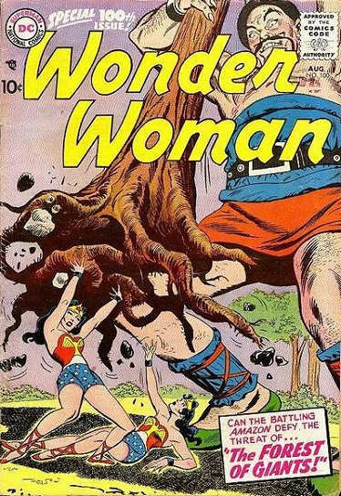 Cover of Wonder Woman #100