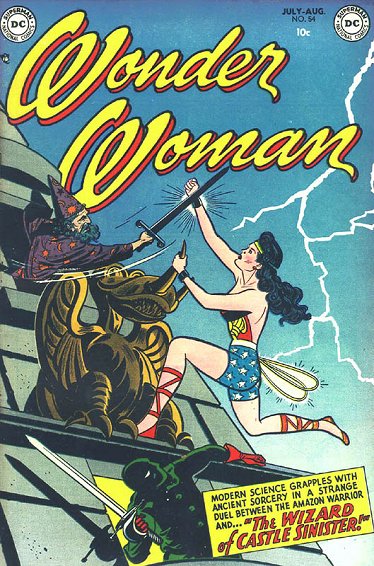 Cover of Wonder Woman #54