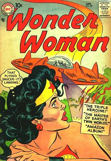 Cover of Wonder Woman #89