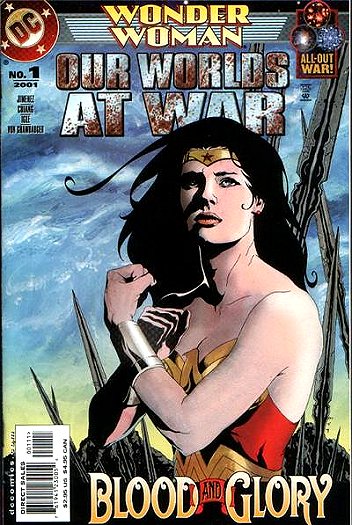 Cover of Wonder Woman: Our Worlds At War #1