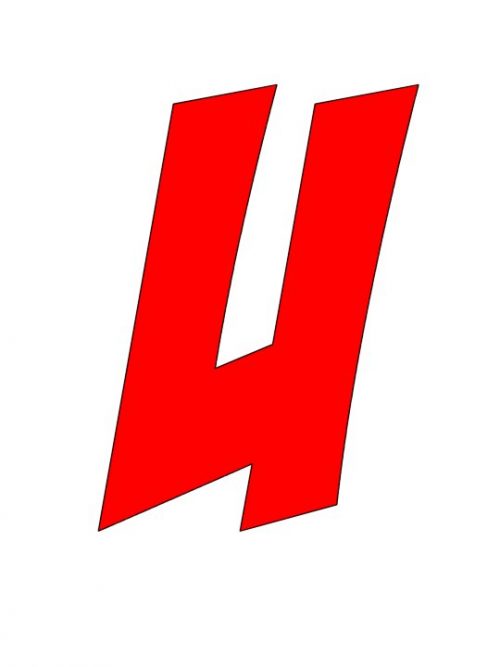 Letter U